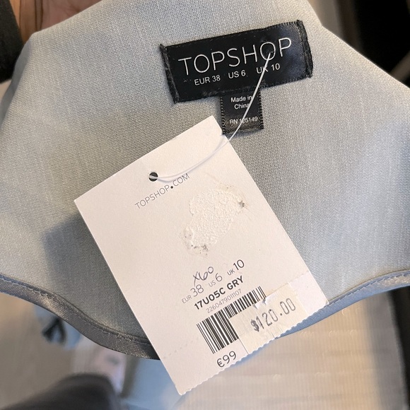 NWT Top Shop blazer. Adjustable back and super soft! - Picture 5 of 6